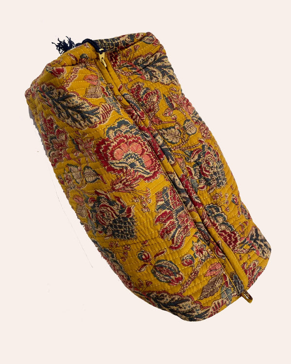 Astuccio trapuntato cotone motivo classico Renaissance vista frontale