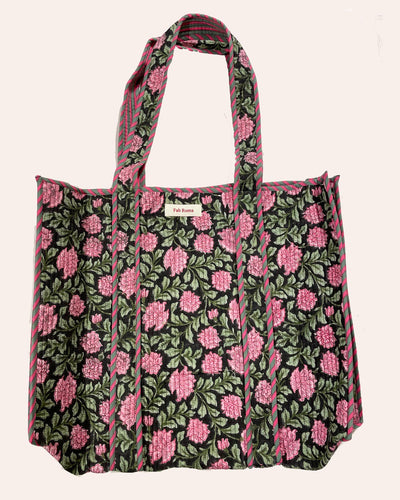 Shopper Roma Pink Flower