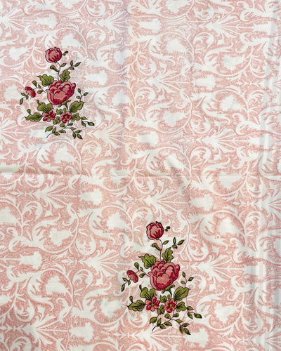 Dettaglio motivi block print Fleurs des Indes
