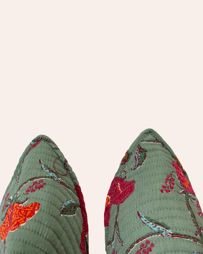 Babouches Samarcand pantofola artigianale dettaglio motivo