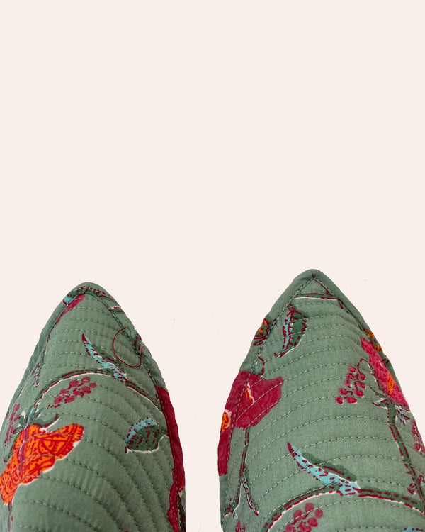 Babouches Samarcand pantofola artigianale dettaglio motivo