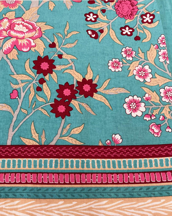 Dettaglio motivi block print Thai