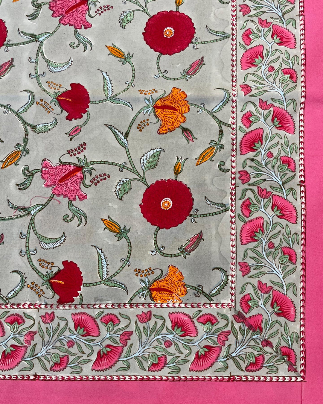 Telo Samarcand cotone indiano dettaglio