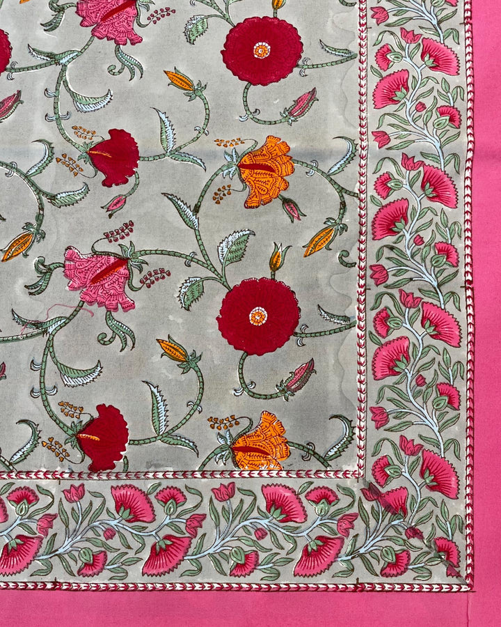 Telo Samarcand cotone indiano dettaglio