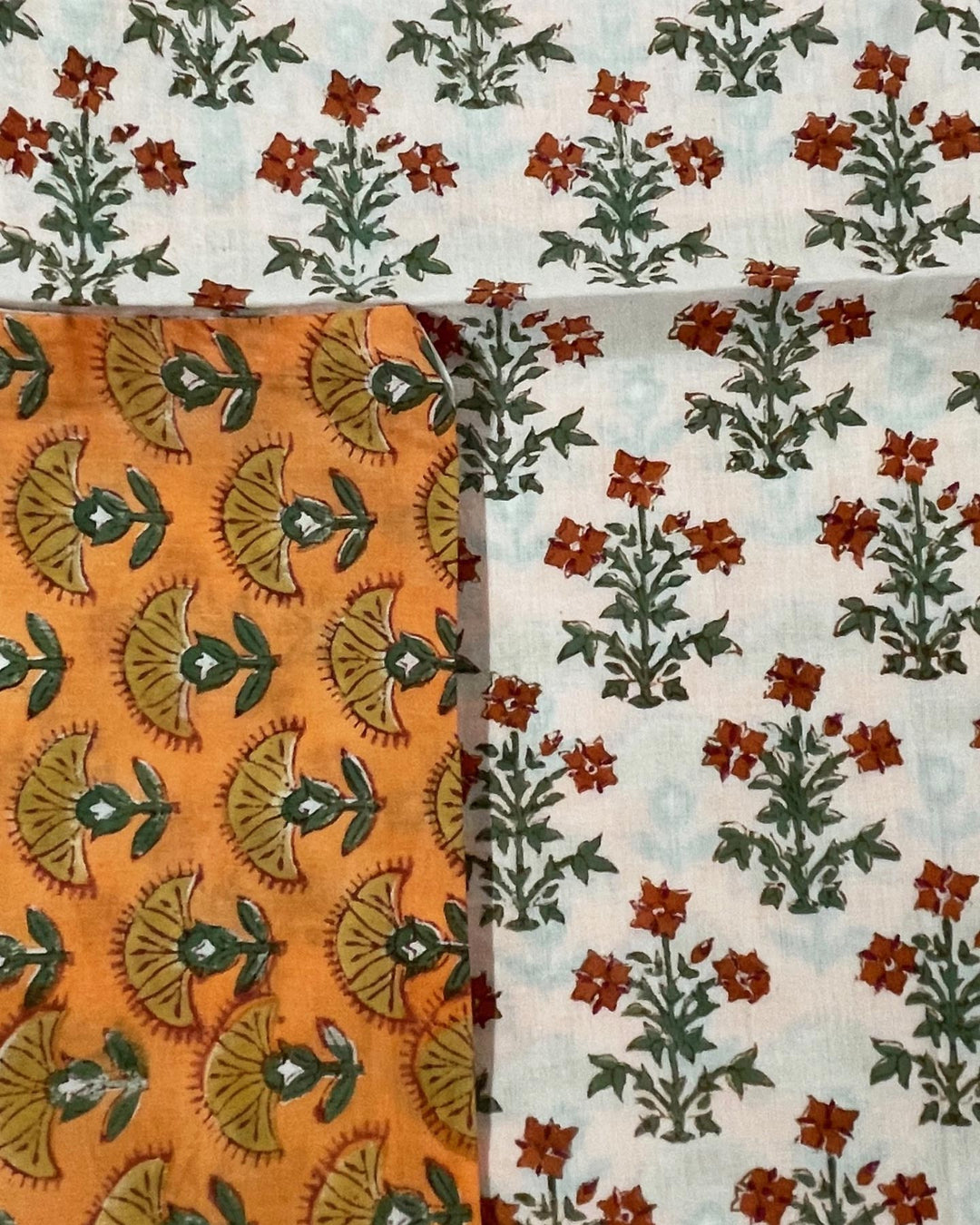 Cuscino Tamigi dettaglio stampa geometrica cotone artigianale