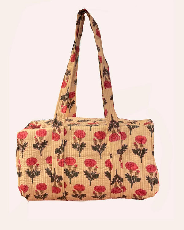 Week Ender Lollipop borsa weekend cotone trapuntato multicolore