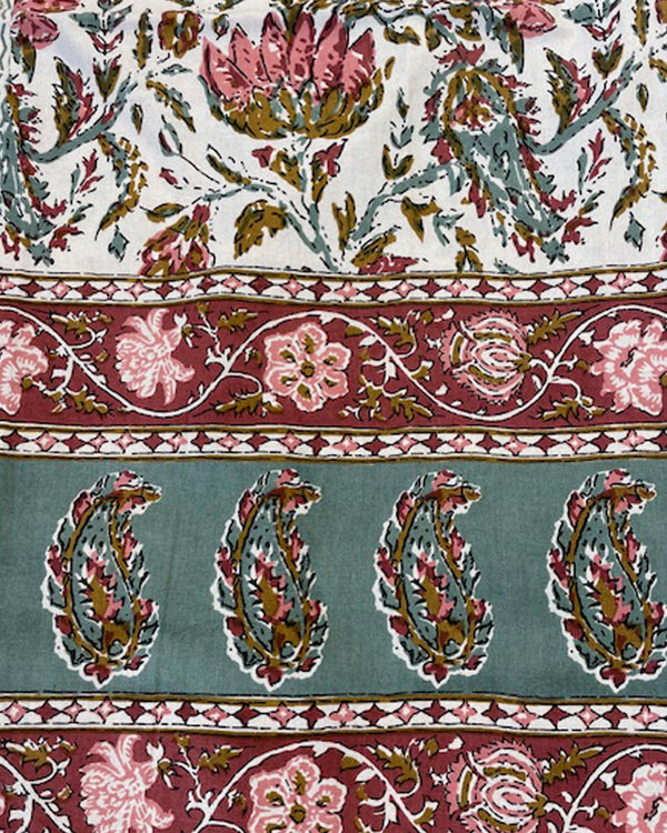 Dettaglio motivi block print Bracciano