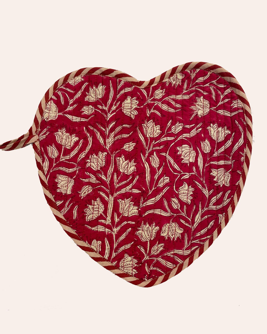 Heart Potholder Campanula Set