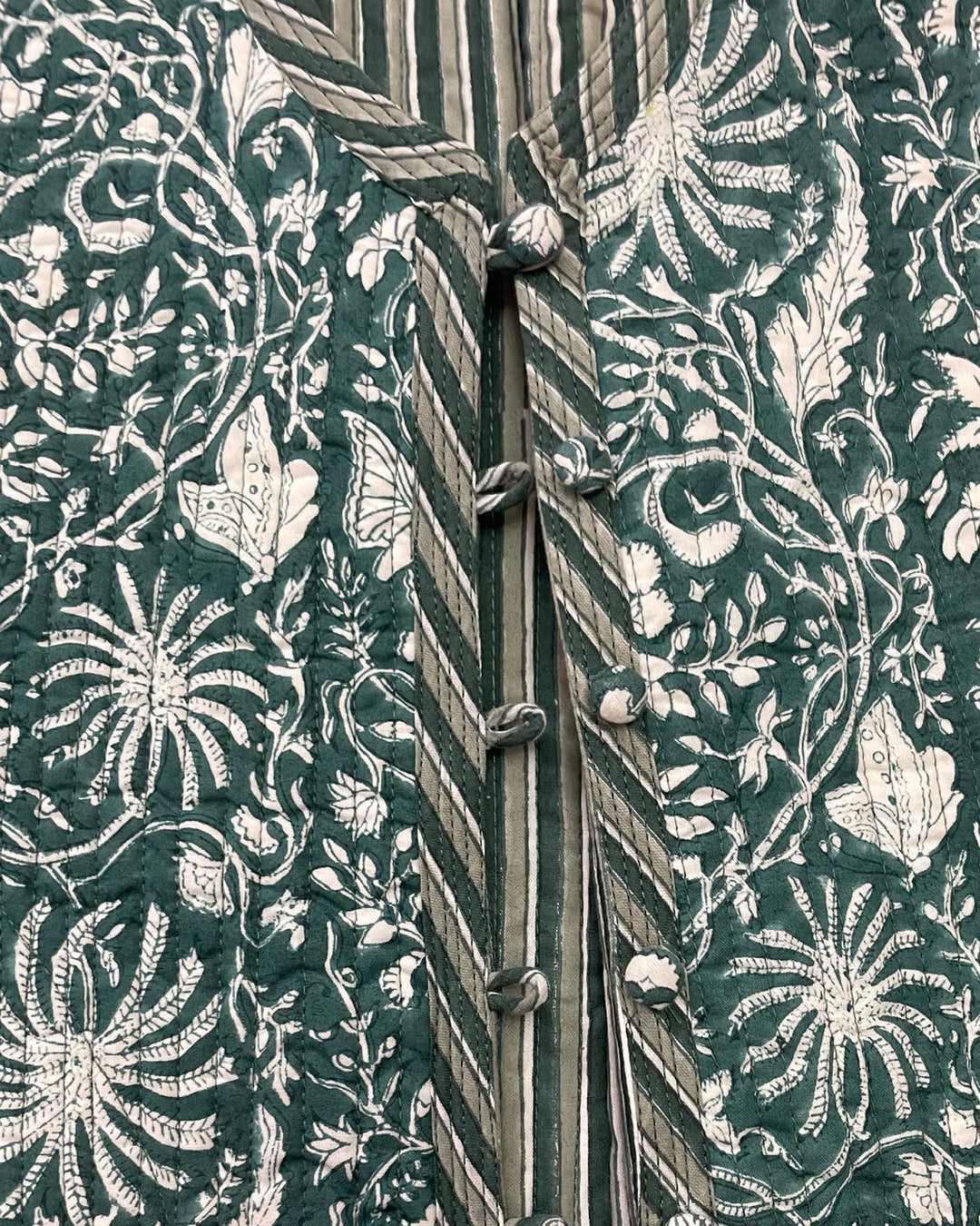 Gilet Emerald dettaglio fodera interna cotone a contrasto