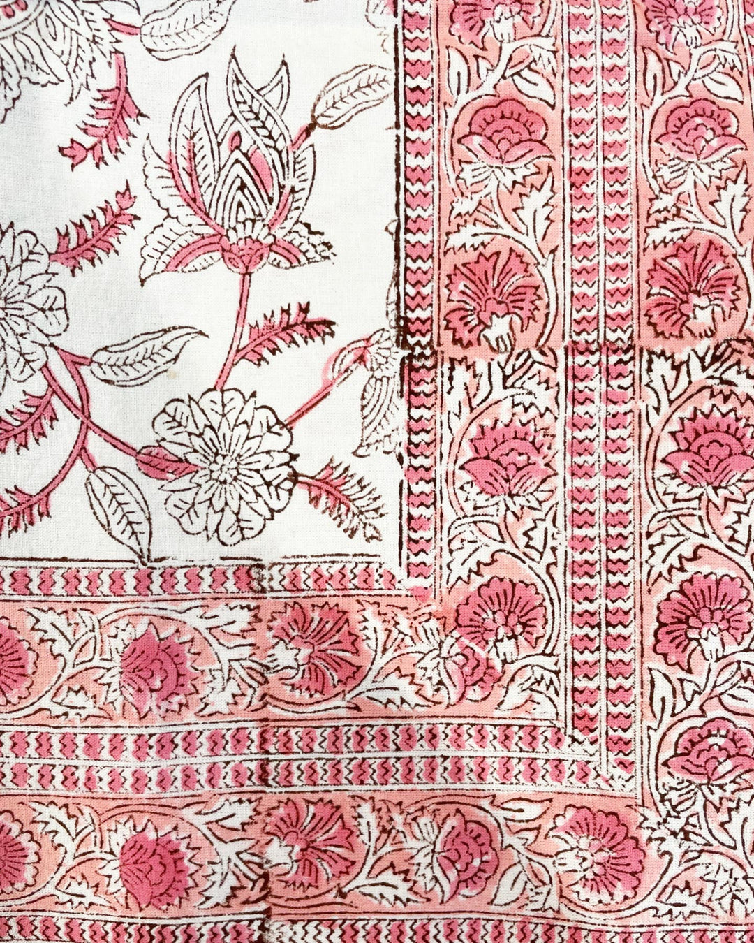 Dettaglio motivi block print Orient