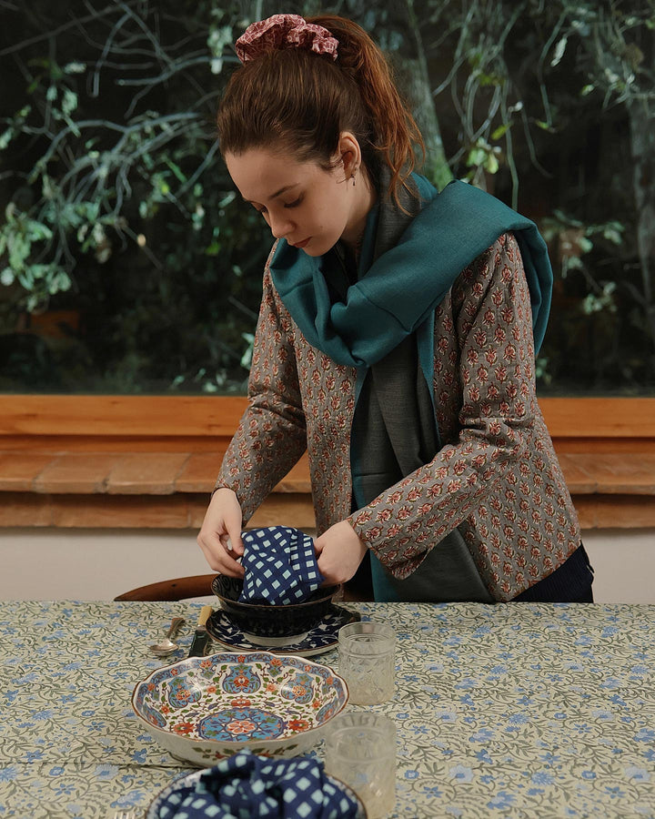 Telo Persia cotone indiano dettaglio